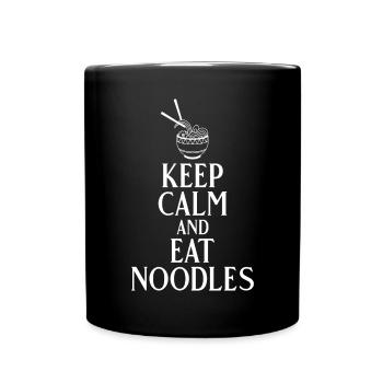 Cadeaux pour les amateurs de nouilles - Mug uni - noir - Devant