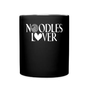 Noodle Lover Gifts - Tasse einfarbig - Schwarz - Vorne