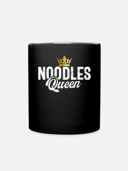 Noodle Lover Gifts - Tasse einfarbig - Schwarz