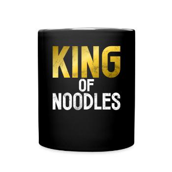 Noodle Lover Gifts - Tasse einfarbig - Schwarz - Vorne