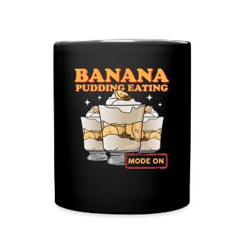 Banana Pudding Banana Pudding Gift - Full Colour Mug - black - Front