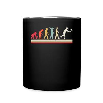 Disc Golf Disc Golf Evolution joueur de disc golf - Mug uni - noir - Devant