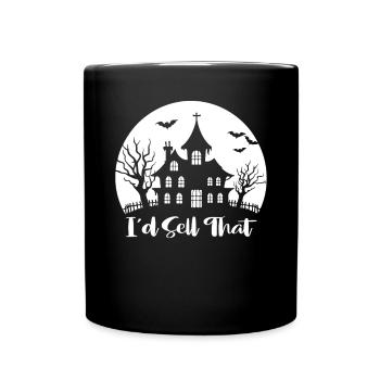 Real Estate Agent Real Estate Agent Gift - Full Colour Mug - black - Front