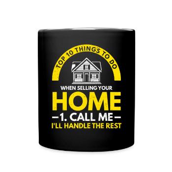 Realtor - Full Colour Mug - black - Front