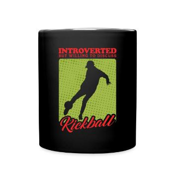 Kickball Kickballer Kickball Cadeau de joueur - Mug uni - noir - Devant