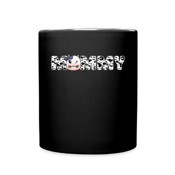 Mutter Cowboy Geburtstag Family Matching Party - Tasse einfarbig - Schwarz - Vorne