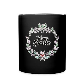 Équipe Bride - Mug uni - noir - Devant