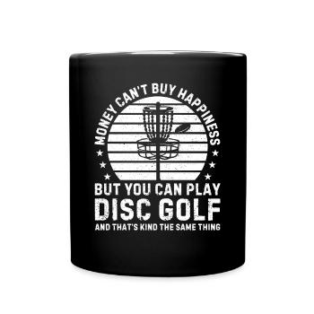 Joueur de disc golf drôle Disc golfeur drôle - Mug uni - noir - Devant