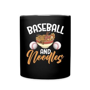Noodle Lover Gifts - Tasse einfarbig - Schwarz - Vorne