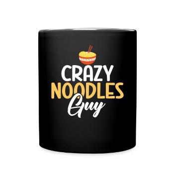 Cadeaux d’amoureux des nouilles - Mug uni - noir - Devant