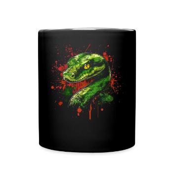 Snake - Full Colour Mug - black - Front