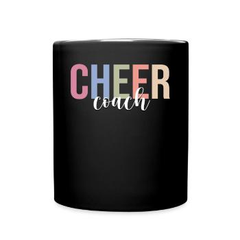 Cheerleading Cheerleaders - Full Colour Mug - black - Front