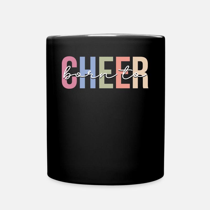 Cheerleading Cheerleader - Tasse einfarbig - Schwarz