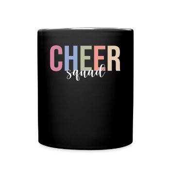Cheerleading Cheerleaders - Full Colour Mug - black - Front