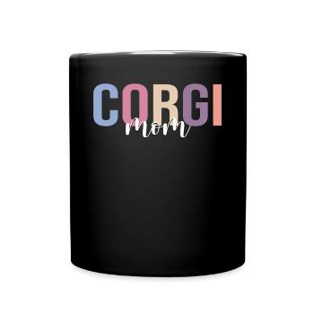 Hundeliebhaber - Tasse einfarbig - Schwarz - Vorne