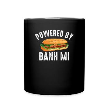 Banh Mi Vietnamese Food - Tasse einfarbig - Schwarz - Vorne