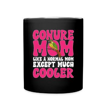 Molina Parakeet Parrot Bird Parakeet - Full Colour Mug - black - Front