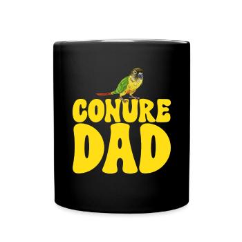 Molina Parakeet Parrot Bird Parakeet - Full Colour Mug - black - Front