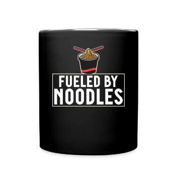 Cadeaux pour les amateurs de nouilles - Mug uni - noir - Devant