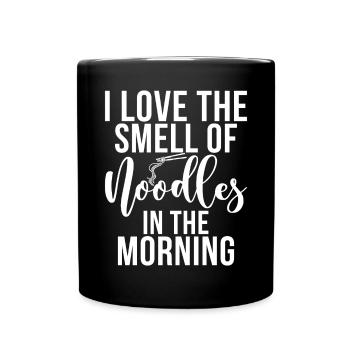 Noodle Lover Gifts - Tasse einfarbig - Schwarz - Vorne