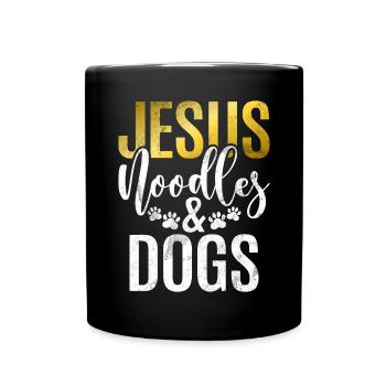 Cadeaux pour les amateurs de nouilles - Mug uni - noir - Devant
