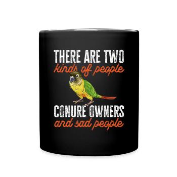 Molina Parakeet Parrot Bird Parakeet - Full Colour Mug - black - Front