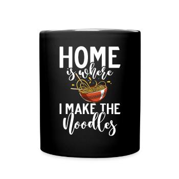 Cadeaux pour les amateurs de nouilles - Mug uni - noir - Devant