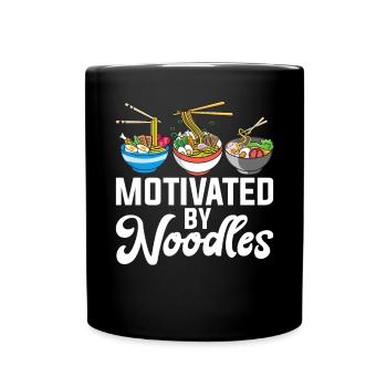 Cadeaux pour les amateurs de nouilles - Mug uni - noir - Devant