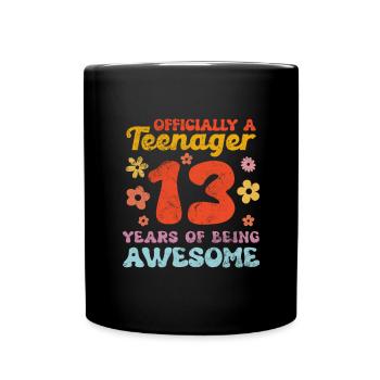 Adolescent - Mug uni - noir - Devant