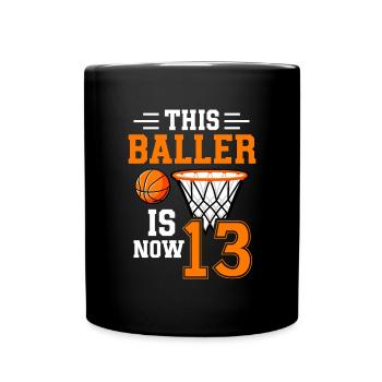 Teenager Teenie Teen Teens Teeny Geschenk - Tasse einfarbig - Schwarz - Vorne