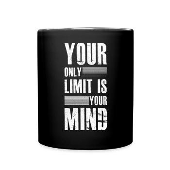 Succès Motivation et Succès cadeau slogan - Mug uni - noir - Devant
