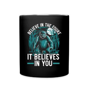 Fouke Monster Southern Sasquatch Cryptozoologie - Mug uni - noir - Devant