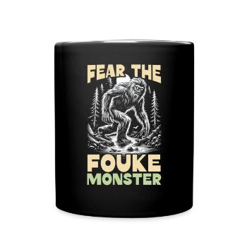 Monstre de Fouke Sasquatch du Sud Cryptozoologie - Mug uni - noir - Devant