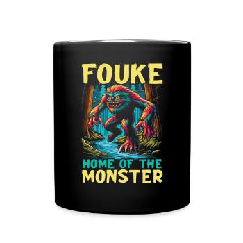 Monstre de Fouke Sasquatch du Sud Cryptozoologie - Mug uni - noir - Devant
