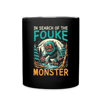 Monstre de Fouke Sasquatch du Sud Cryptozoologie - Mug uni - noir - Devant