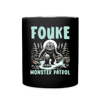 Monstre de Fouke Sasquatch du Sud Cryptozoologie - Mug uni - noir - Devant