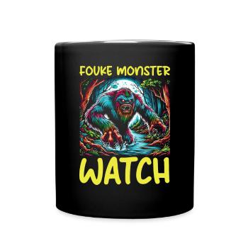 Monstre de Fouke Sasquatch du Sud Cryptozoologie - Mug uni - noir - Devant