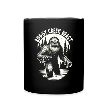 Monstre de Fouke Sasquatch du Sud Cryptozoologie - Mug uni - noir - Devant