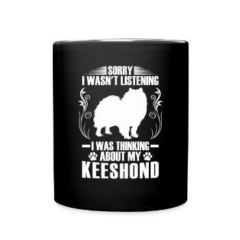 I was thinking of Wolfspitz Keeshond - Full Colour Mug - black - Front