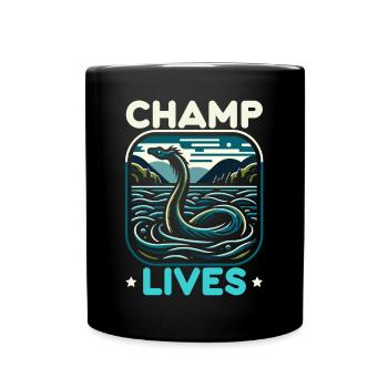Champ Mythique Champy Cryptozoologie Cryptid - Mug uni - noir - Devant