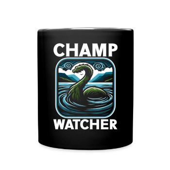 Champ Mythique Champy Cryptozoologie Cryptid - Mug uni - noir - Devant