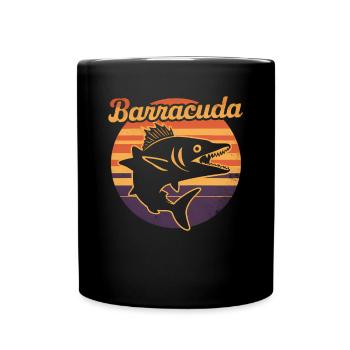 Cadeau pour Barracuda Fish Lover - Mug uni - noir - Devant