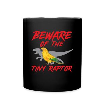 Parakeet, Parrot, Parakeet, Bird - Full Colour Mug - black - Front