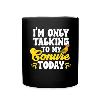 Parakeet, Parrot, Parakeet, Bird - Full Colour Mug - black - Front