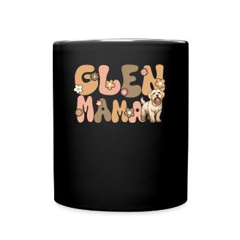 Irish Glen d’Imaal Terrier Groovy Glen Mama - Mug uni - noir - Devant