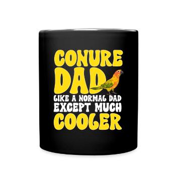 Parakeet, Parrot, Parakeet, Bird - Full Colour Mug - black - Front