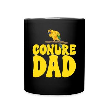 Parakeet, Parrot, Parakeet, Bird - Full Colour Mug - black - Front