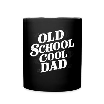 Old School Cool Dad Look rétro - Mug uni - noir - Devant