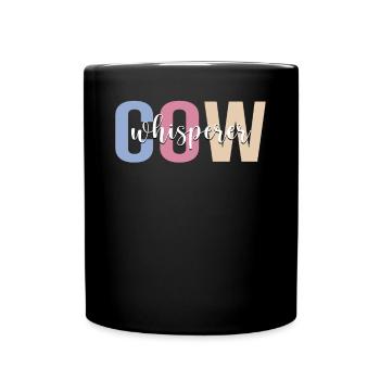 Éleveur de vaches Éleveur de vaches Élevage de vaches - Mug uni - noir - Devant