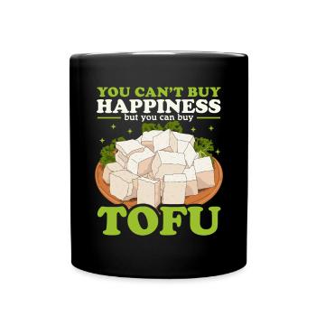 Tofu Vegan Bean Cheese Bean Curd Gift - Mug uni - noir - Devant